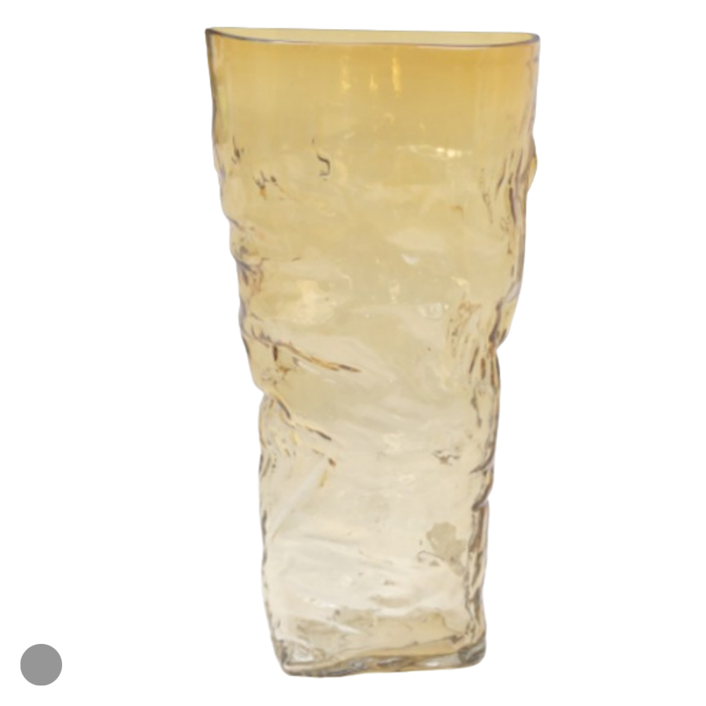 VASO DECOR VIDRO (AMBAR) 45cm 24d