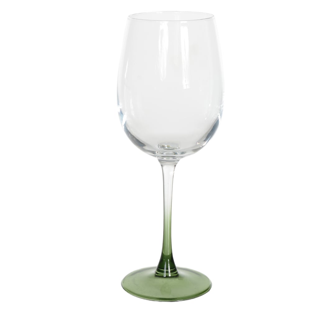 CJ TACAS VINHO BRANC 435ml 22X8,9cm C/6 PECAS SUMMER (VERDE)
