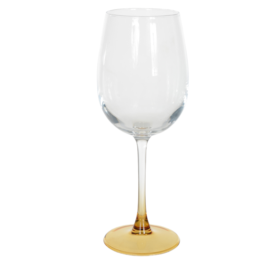 CJ TACAS VINHO BRANC 435ml 22X8,9cm C/6 PECAS SUMMER (AMBAR)