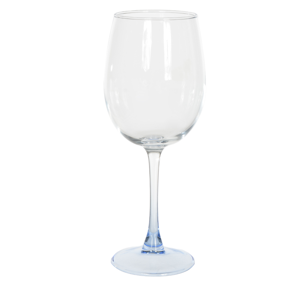 CJ TACAS VINHO BRANC 435ml 22X8,9cm C/6 PECAS SUMMER (AZUL)