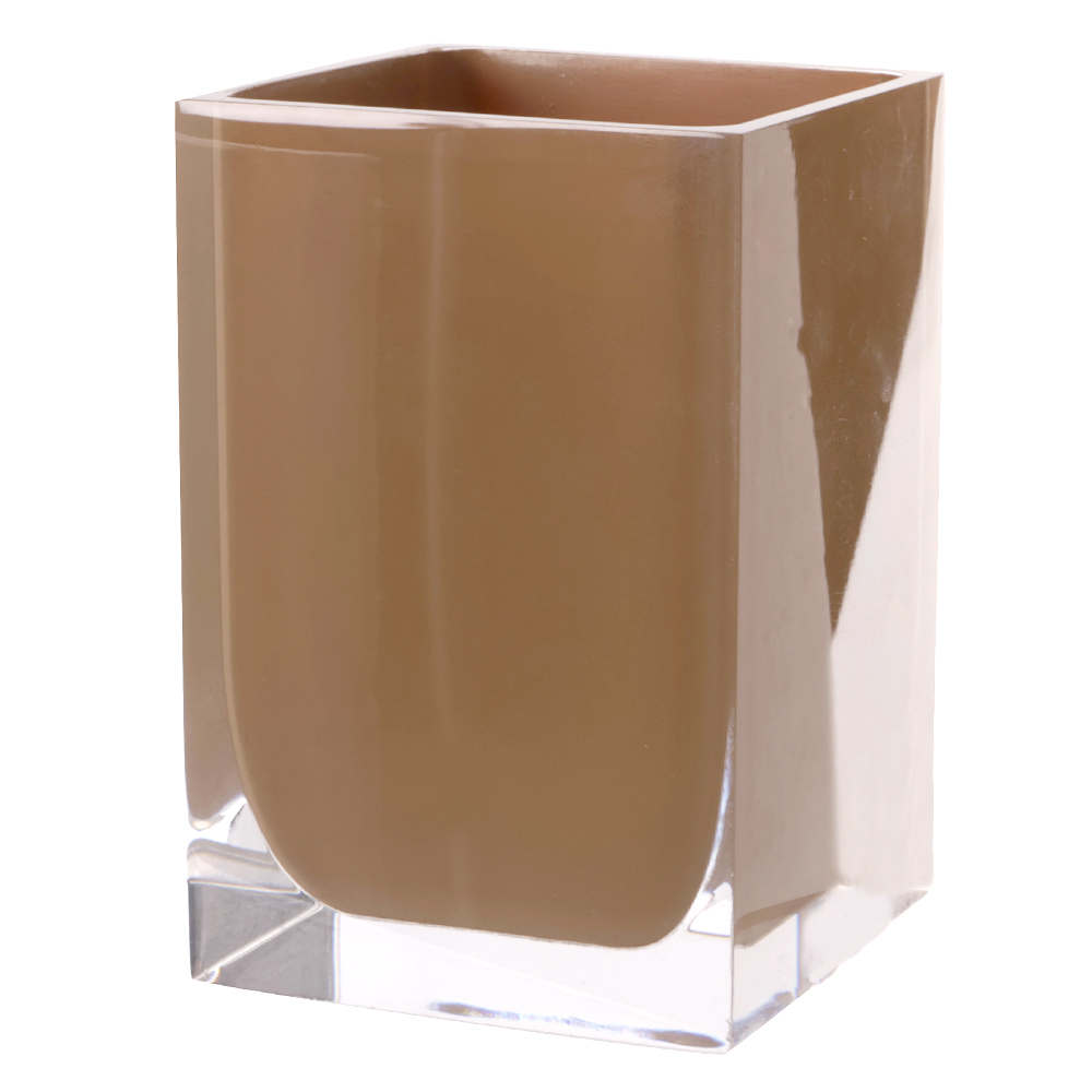 COPO POLIRESINA 220ml 10X6,7X6,7cm GLACIAL (BEGE ESCURO)