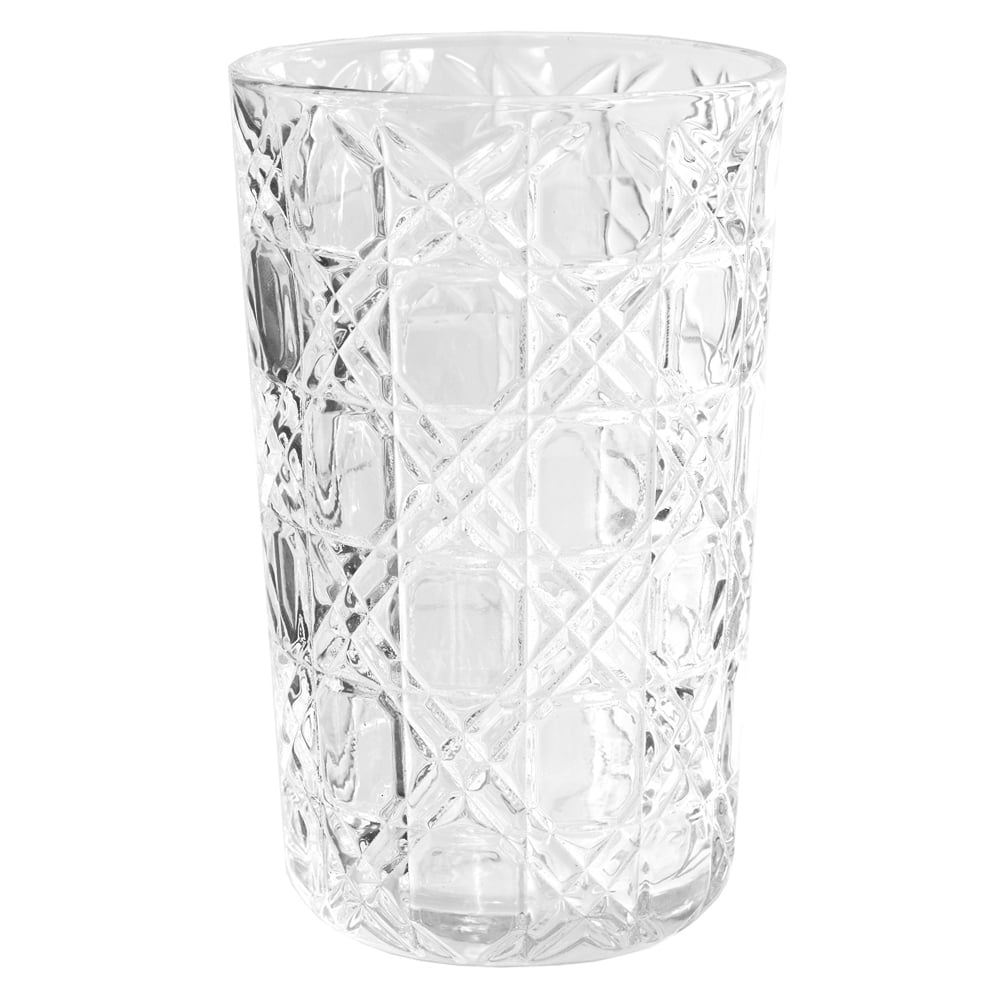 CJ COPO 380ml 13X8,4cm C/6 PECAS PIAZZA (TRANSPARENTE)