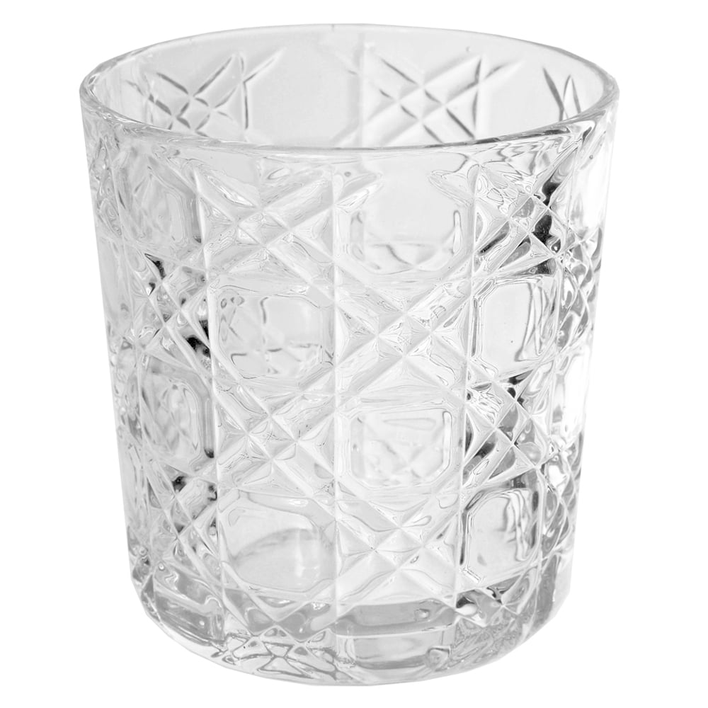 CJ COPO 330ml 9X8,5cm C/6 PECAS PIAZZA (TRANSPARENTE)
