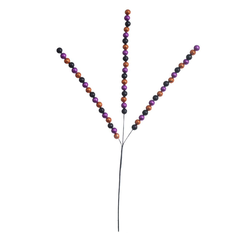 GALHO BOLINHAS (PRETO LARANJA) 55cm