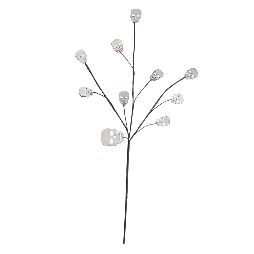 GALHO CAVEIRA (PRETO BRANCO) 51cm