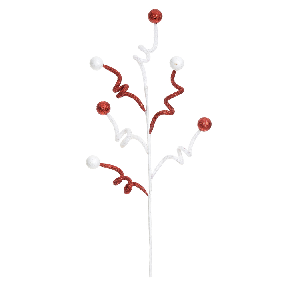 C.ESPIRAL. NATAL LUDICO (VERMELHO BRANCO) 60cm