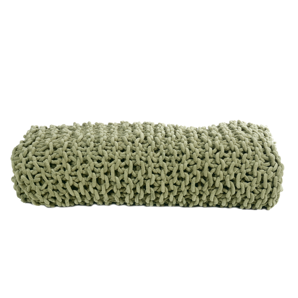 MANTA SOFA ALGODAO (VERDE) 1,5X1,25m