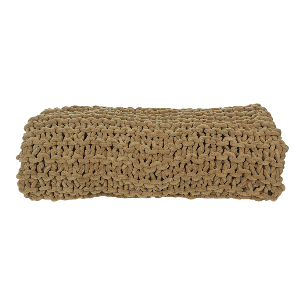MANTA SOFA ALGODAO (BEGE) 1,5X1,25m