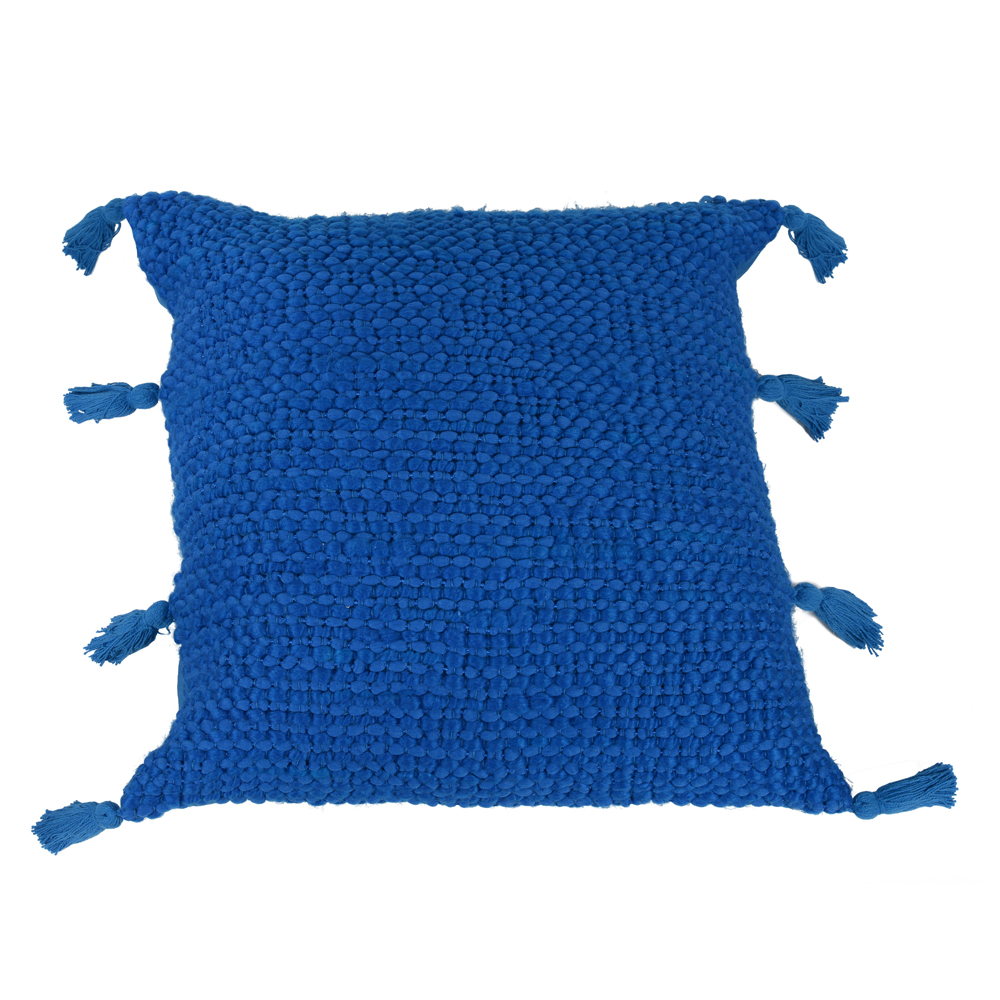 ALMOFADA POLIESTER (AZUL) 50X50cm