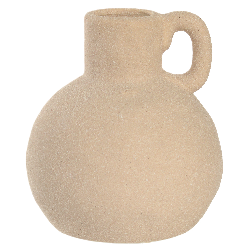 VASO DECORATIVO PORCELANA (BEGE) 12,7cm 11,5d
