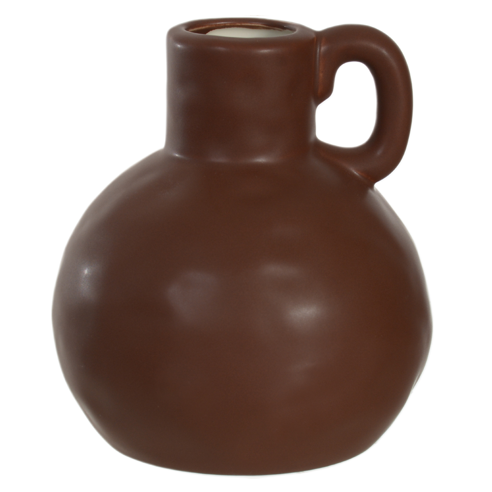 VASO DECORATIVO PORCELANA (TERRACOTA) 12,7cm 11,5d