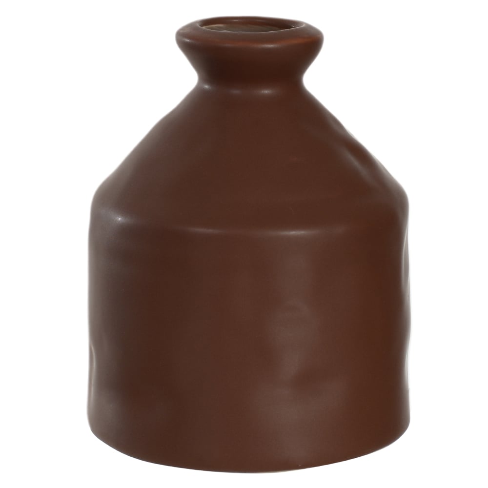 VASO DECORATIVO PORCELANA (TERRACOTA) 10,9cm 8,3d
