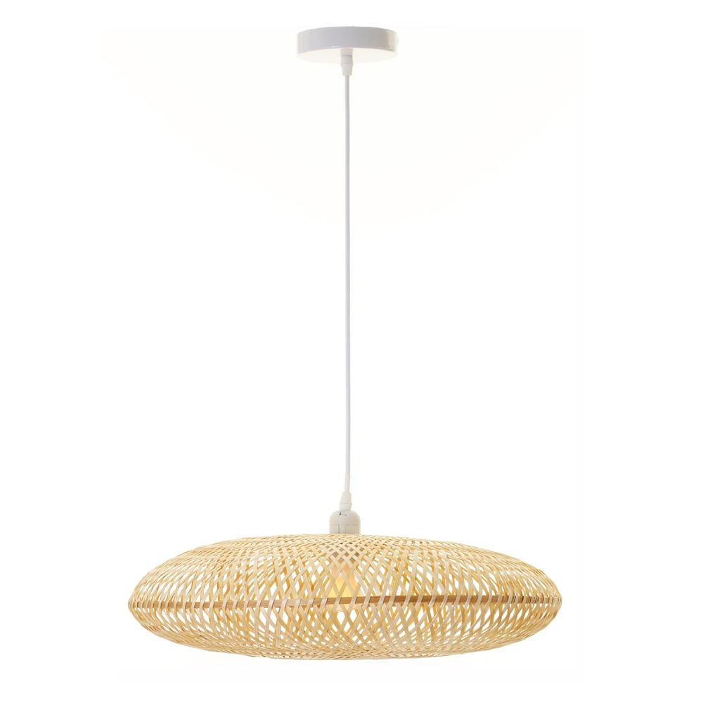 PENDENTE BAMBOO (NATURAL) 13,5X50X50cm