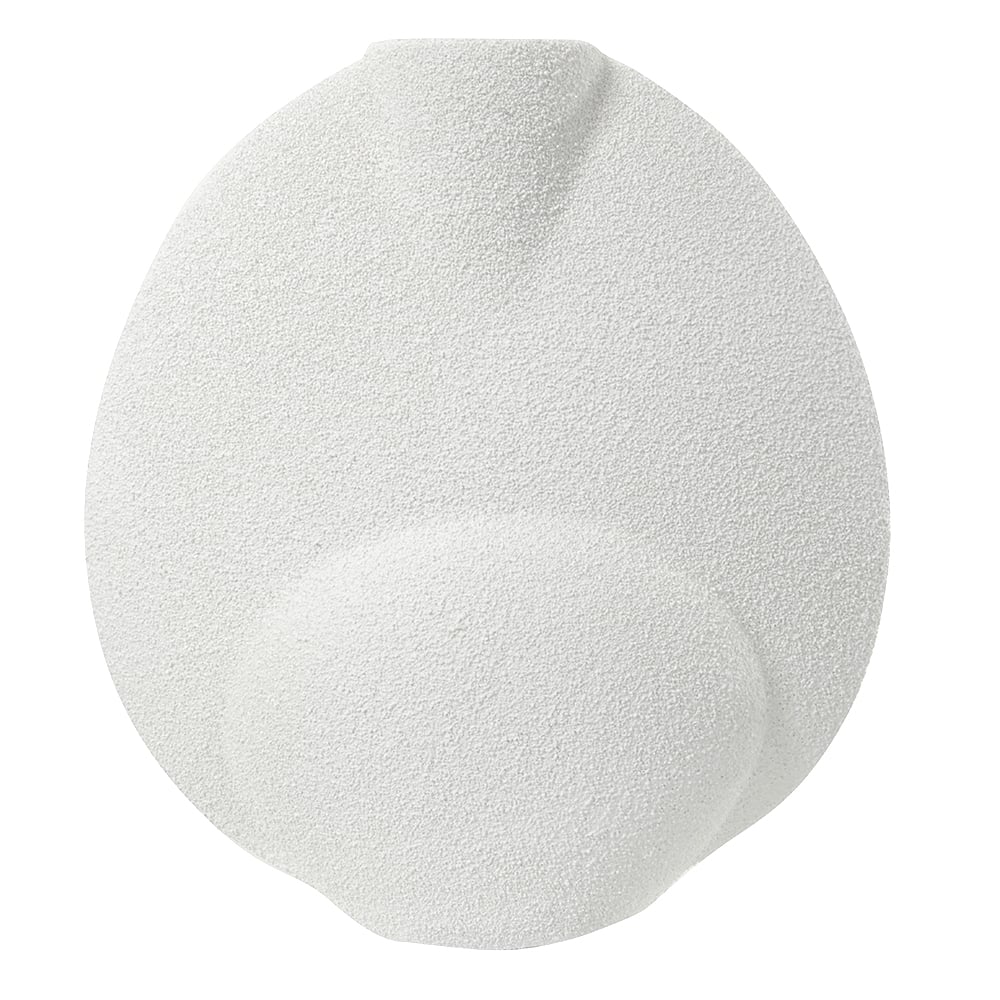 VASO DECORATIVO CERAMICA (BRANCO) 26,2X23,8X10,3cm