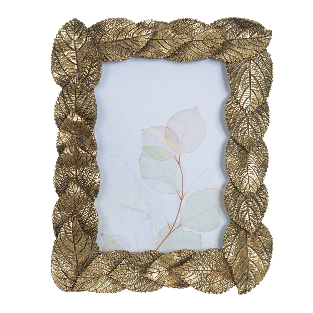 PORTA RETRATO POLIRESINA FTO  13X18CM (DOURADO) 19,3X24X2,3cm