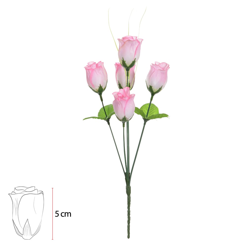 B.ROSA BOTAO X5 (ROSA) 35cm