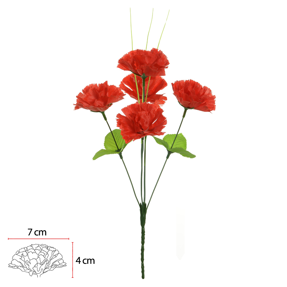 B.CRAVO X5 (VERMELHO) 30cm