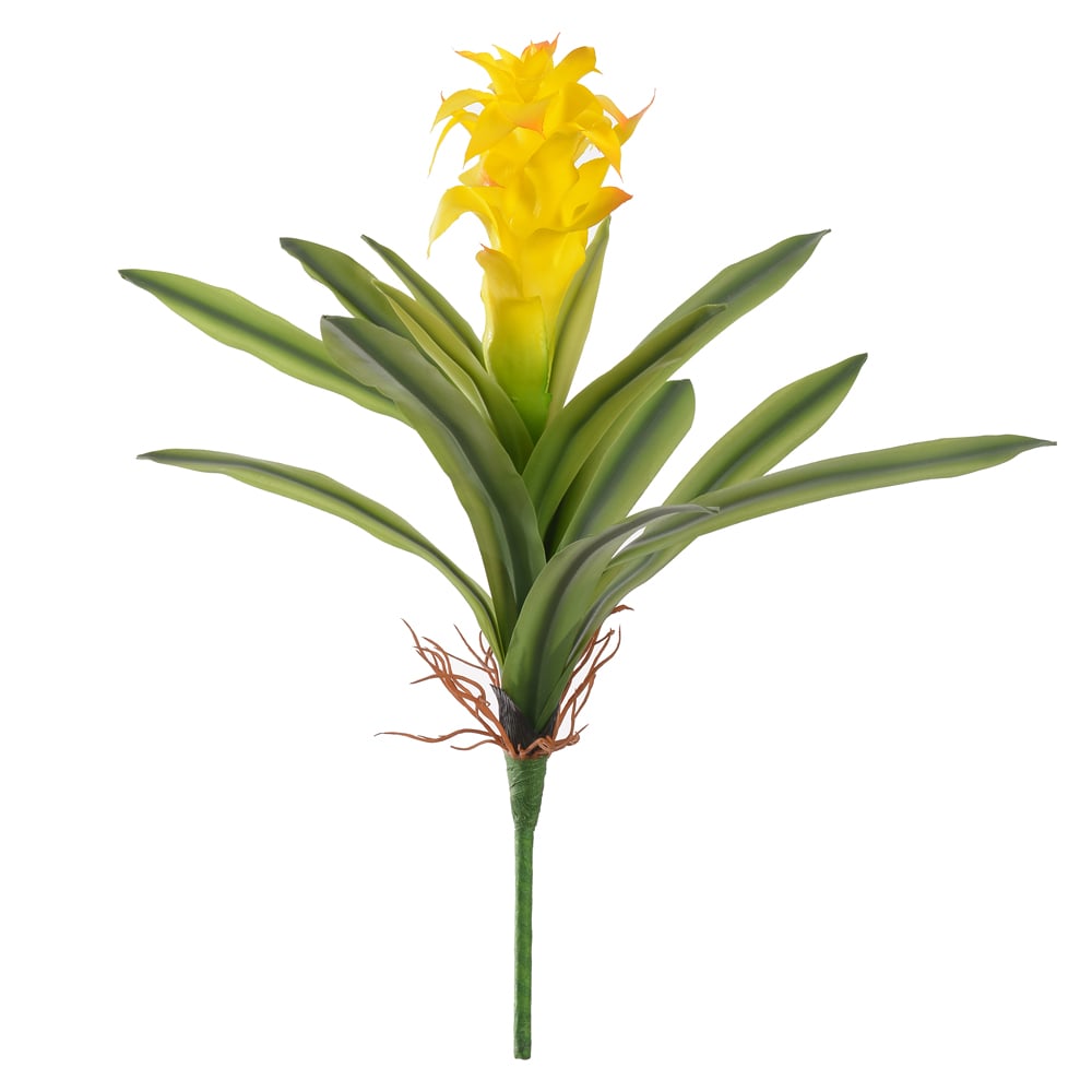 F.BROMELIA REAL TOQUE X13 (AMARELO) 45cm