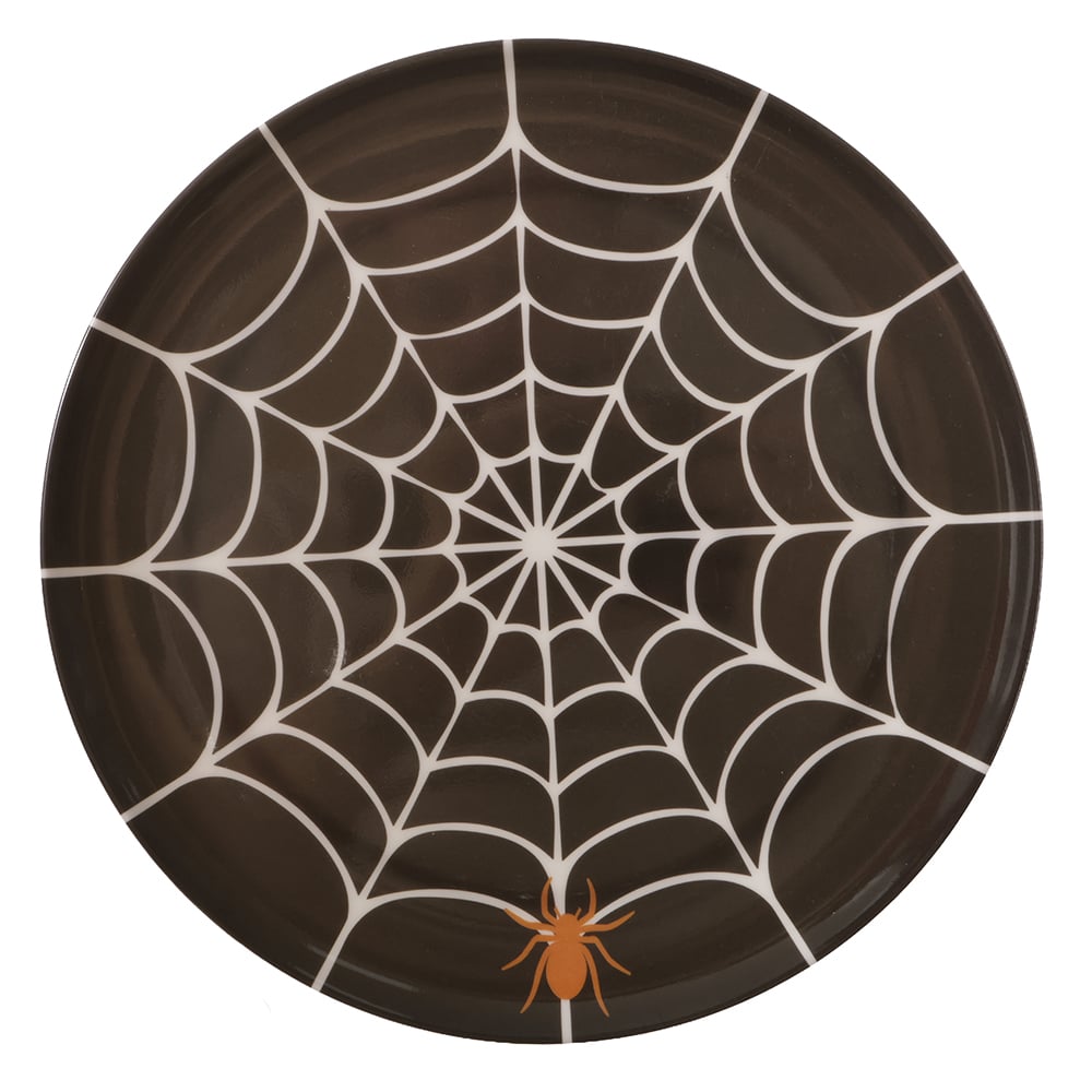 PRATO MELAMINA HALLOWEEN RASO (COLORIDO) 25,5D