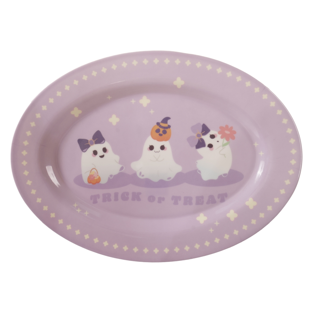 TRAVESSA MELAMINA HALLOWEEN (COLORIDO) 35,4X25,7X1,8cm