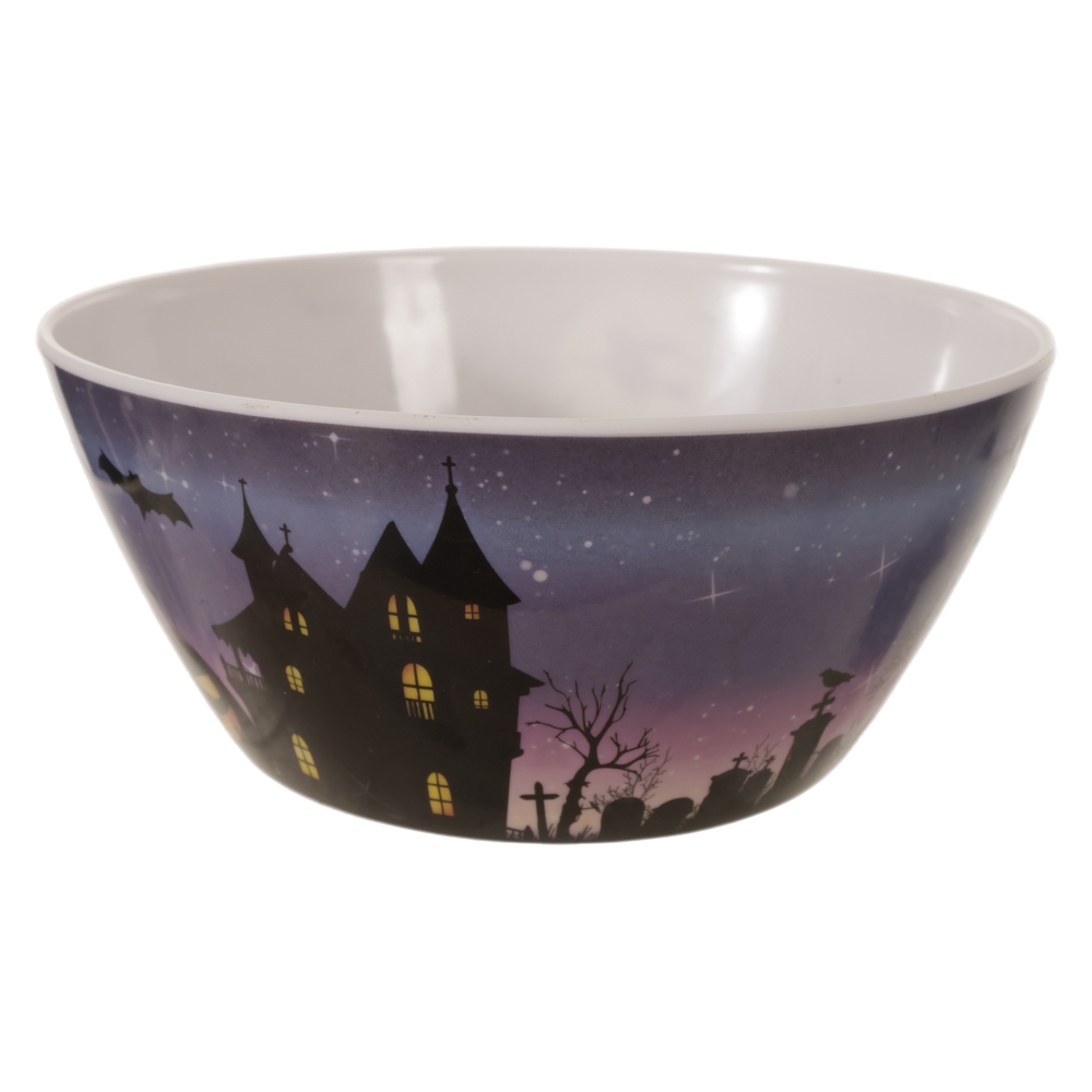 BOWL MELAMINA HALLOWEEN (COLORIDO) 15X15X6,9cm