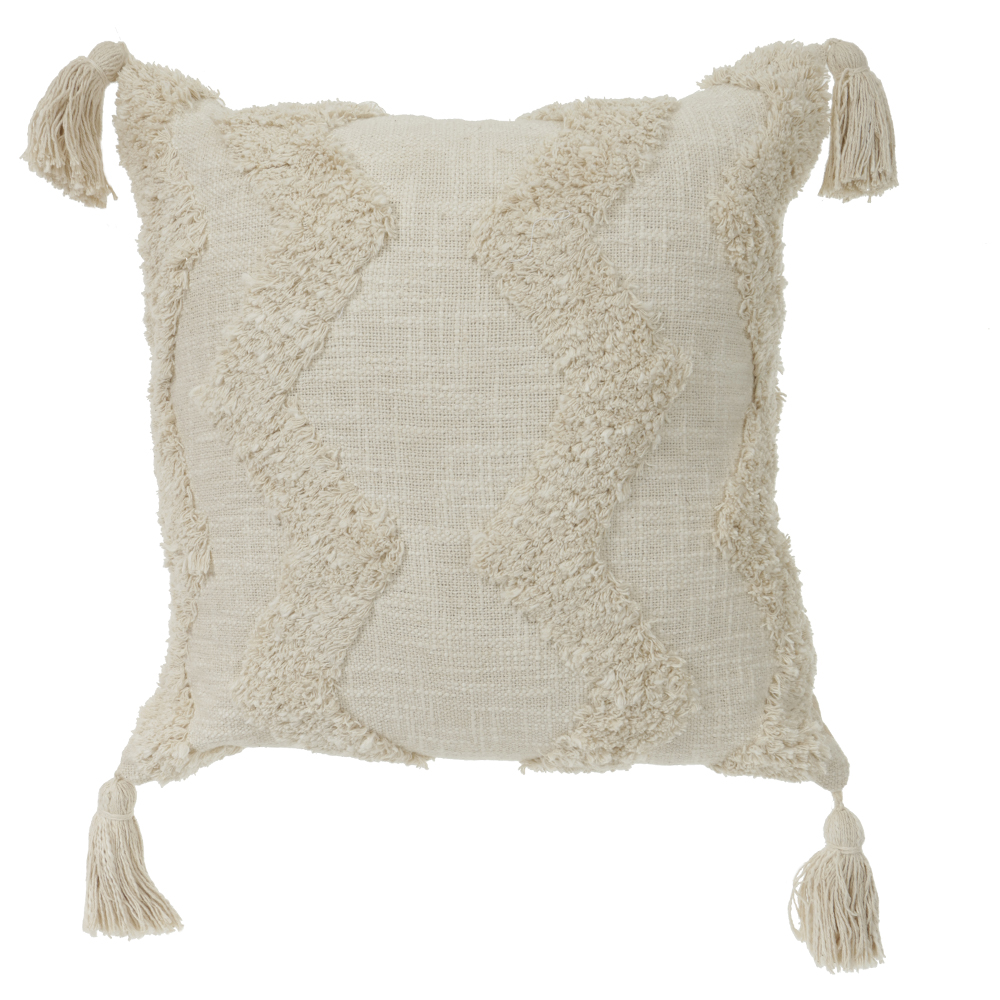 ALMOFADA ALGODAO (AREIA) 45X45cm