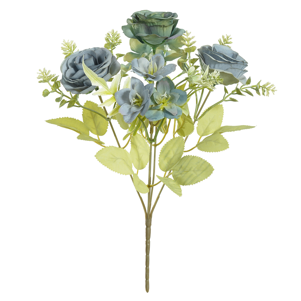 B.ROSA HORTENSIA X5 (AZUL OUTONO) 30cm