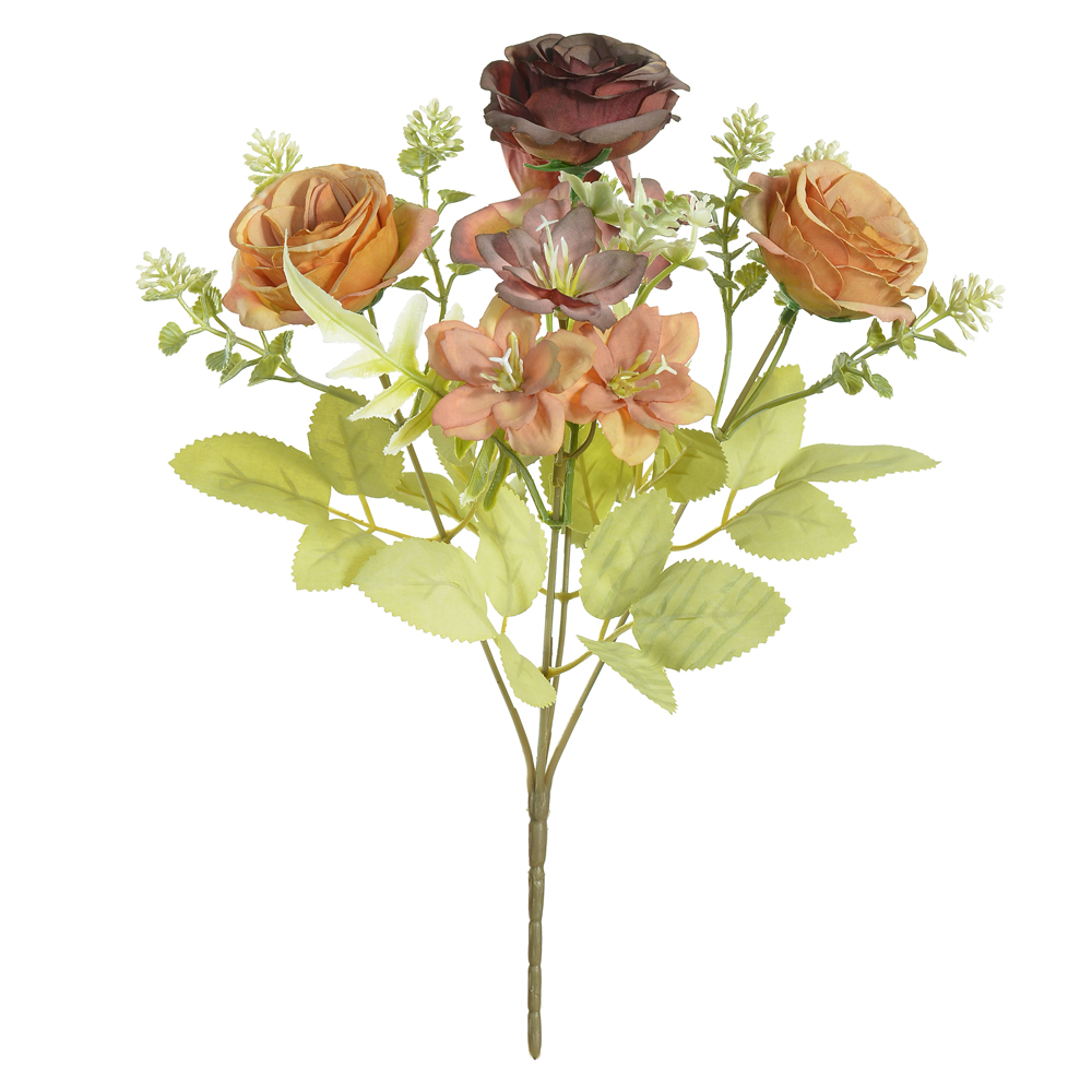 B.ROSA HORTENSIA X5 (OCRE OUTONO) 30cm