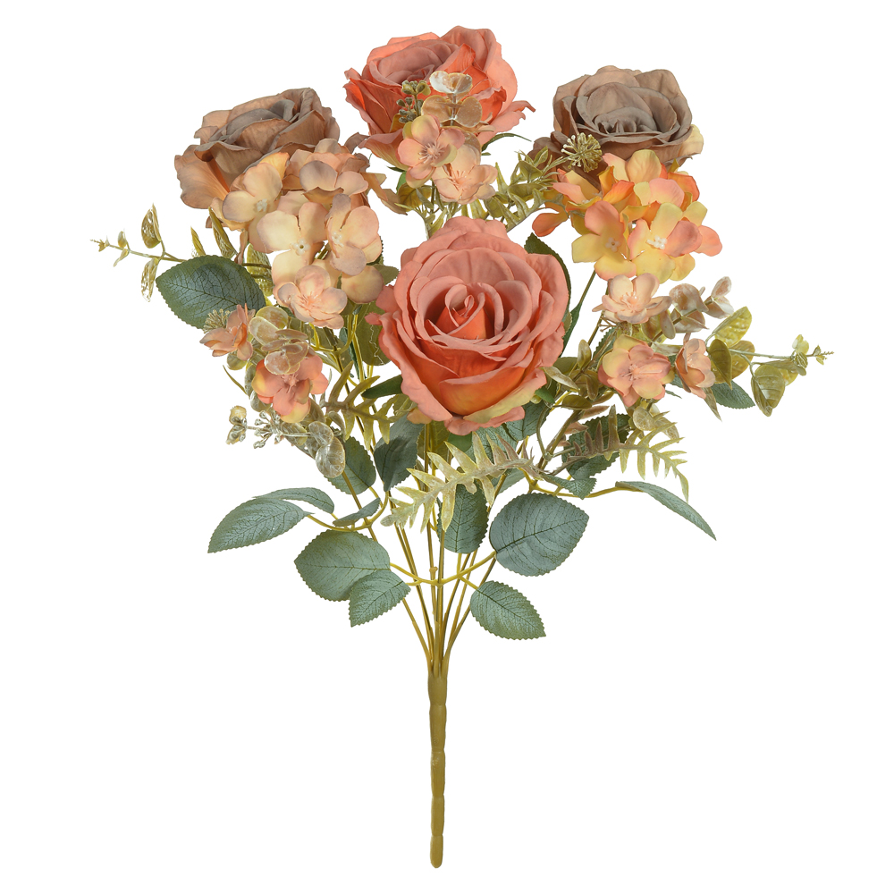 B.ROSA HORTENSIA X9 (OCRE OUTONO) 45cm