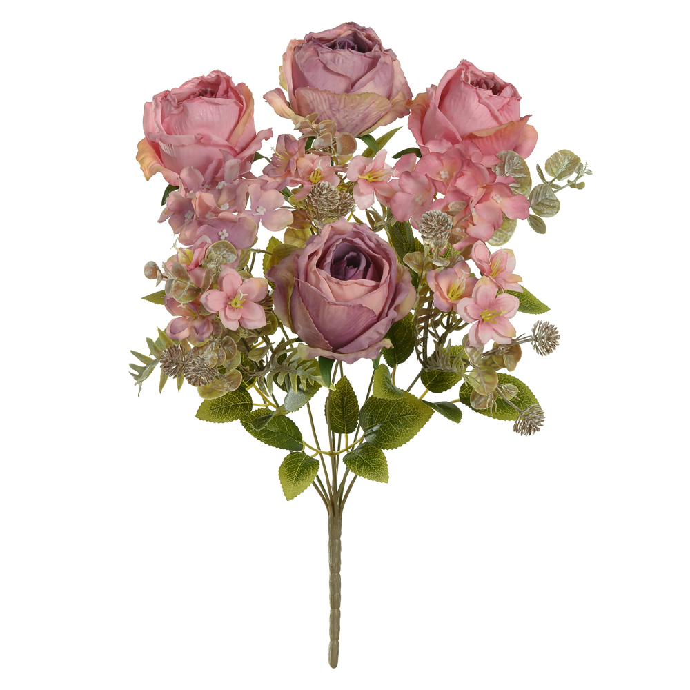B.ROSA HORTENSIA X9 (ROSA OUTONO) 48cm