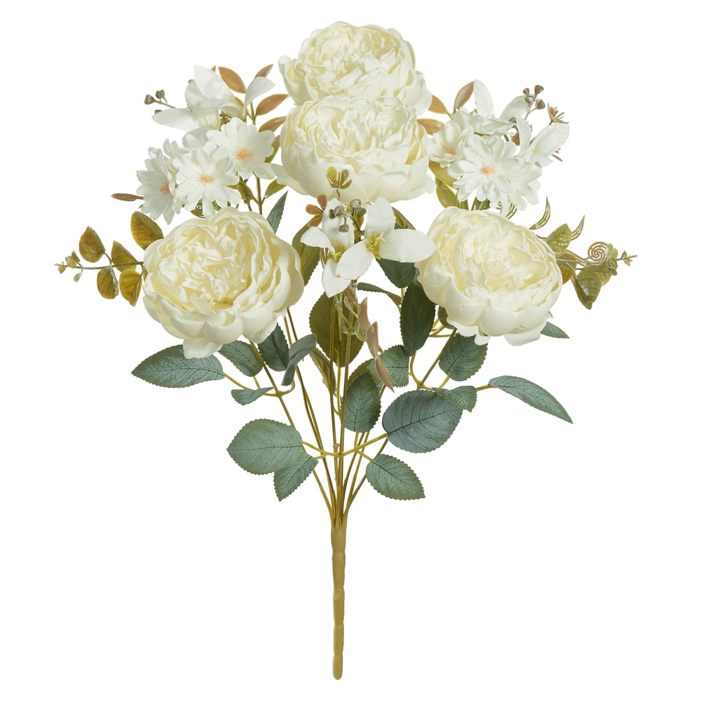 B.ROSA CABBAGE X9 (BRANCO OUTONO) 44cm
