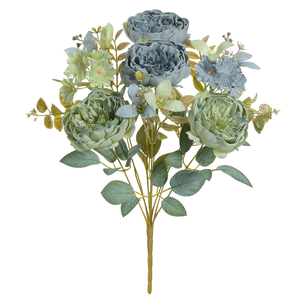 B.ROSA CABBAGE X9 (VERDE OUTONO AZUL) 44cm