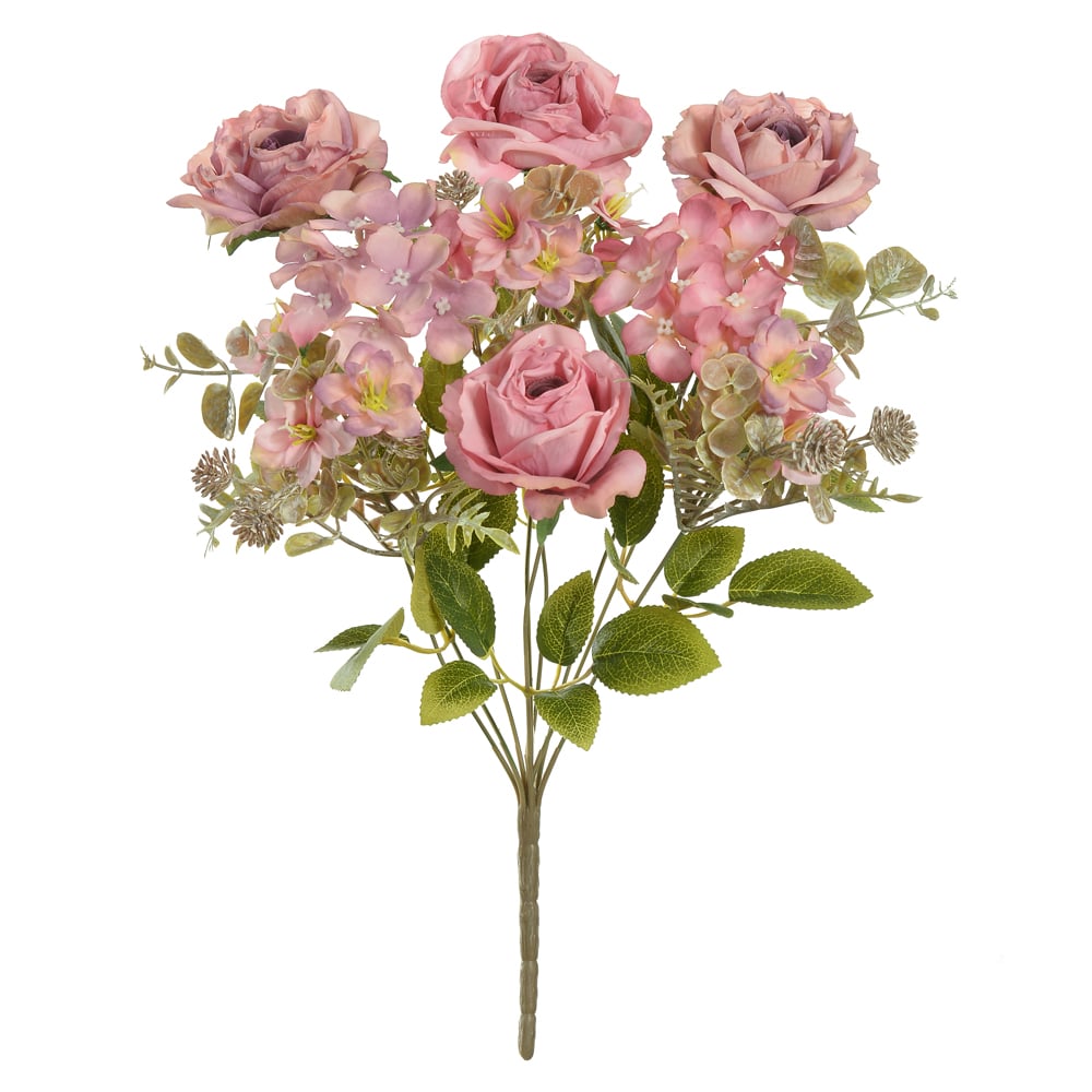 B.ROSA HORTENSIA X9 (ROSA OUTONO) 44cm