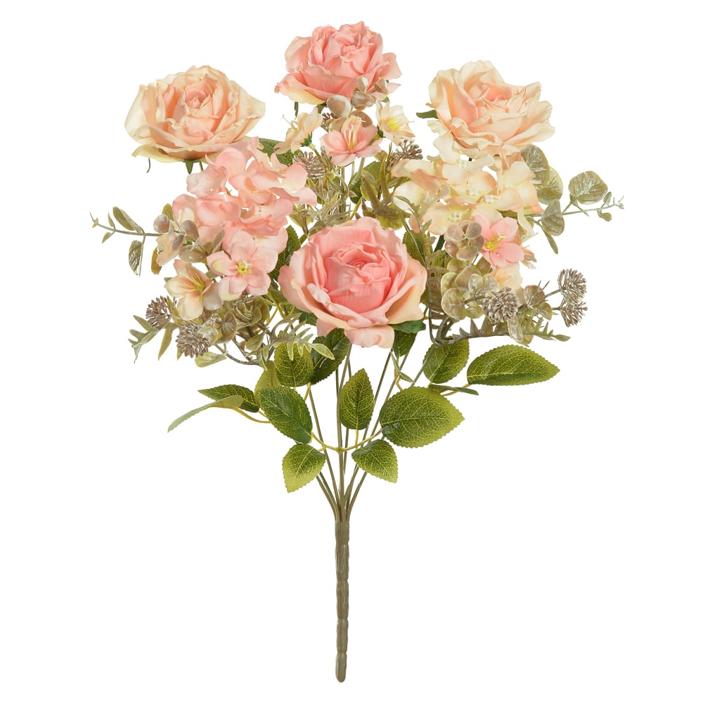 B.ROSA HORTENSIA X9 (PESSEGO OUTONO) 44cm