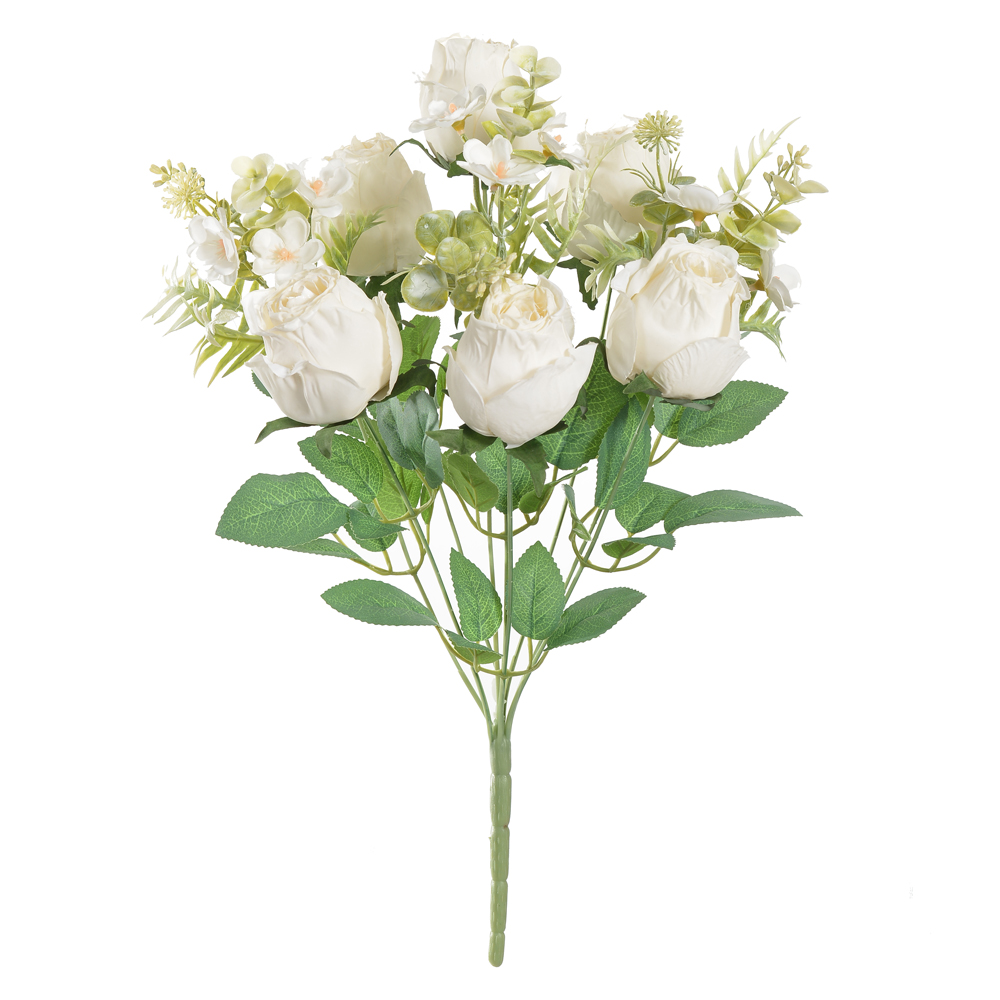 B.ROSA BOTAO X9 (BRANCO) 44cm