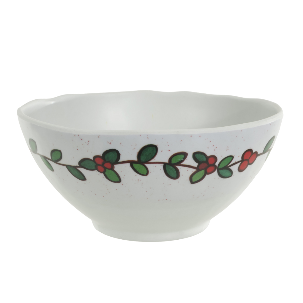 BOWL MELAMINA GUACHE (VERMELHO VERDE) 15X70cm