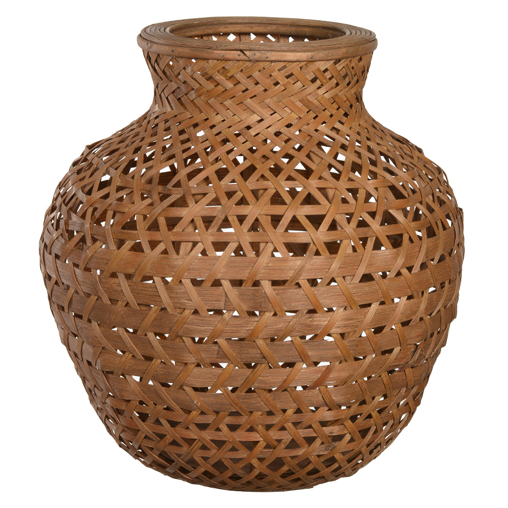 VASO DECORATIVO BAMBU (NATURAL) 38cm 36d