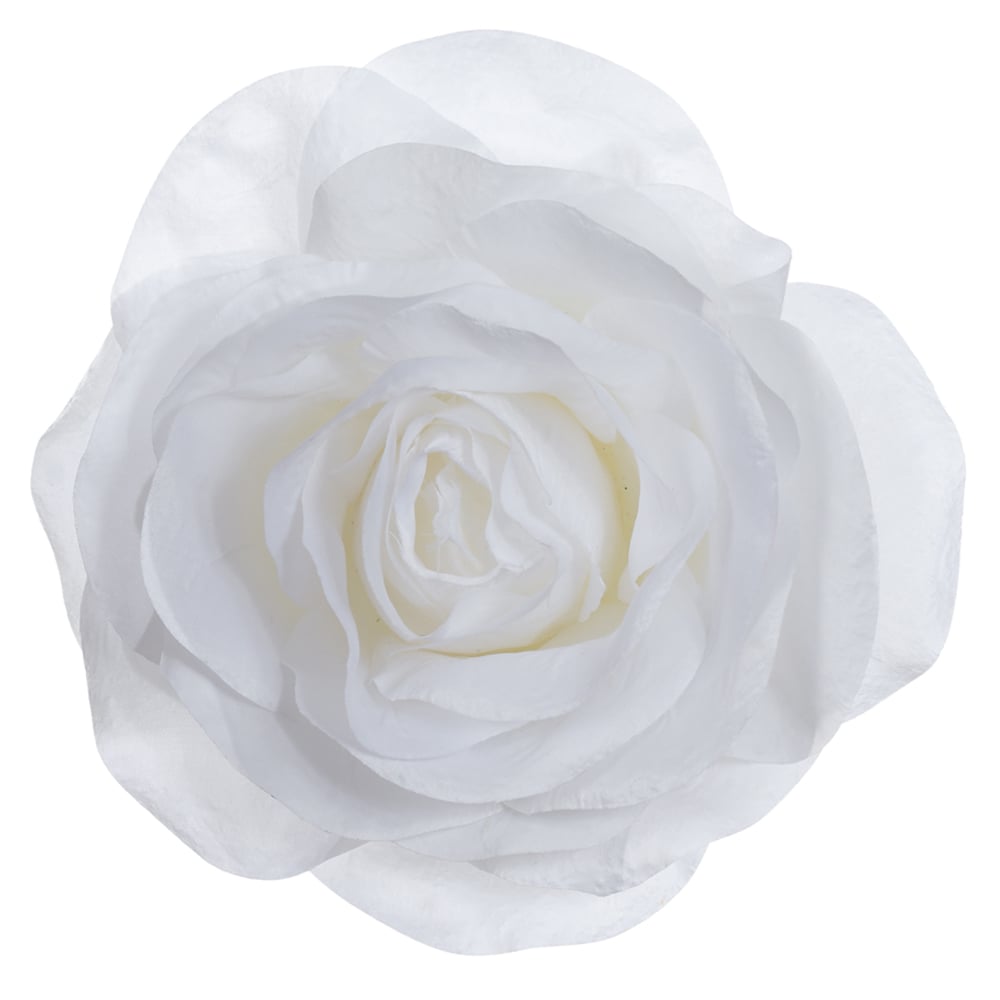 B.ROSA CABECA (BRANCO PURO) 20cm