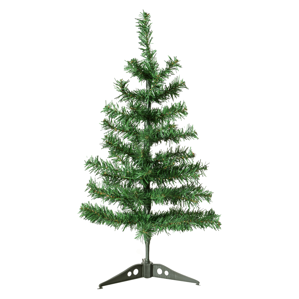 A.ARVORE NATAL TRADICIONAL. 60 TIPS C/BASE PLASTICO (VERDE) 60cm