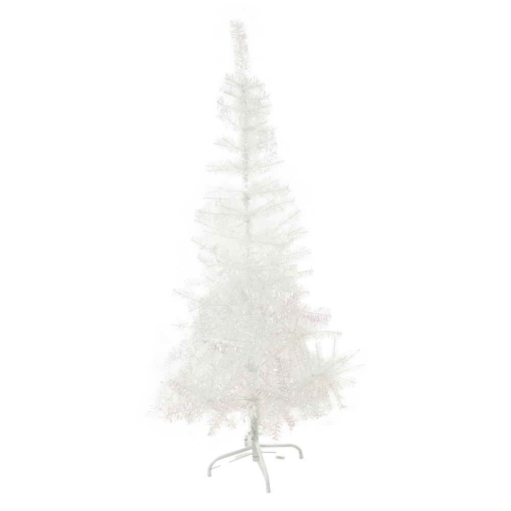 A.ARVORE NATAL IRIDESCENTE BASE METAL (COLORIDO) 1,5m