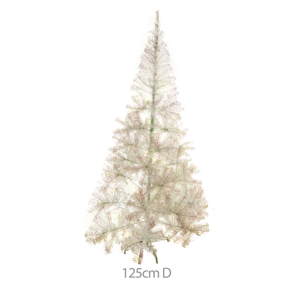 A.ARVORE NATAL IRIDESCENTE BASE METAL (COLORIDO) 2,1m
