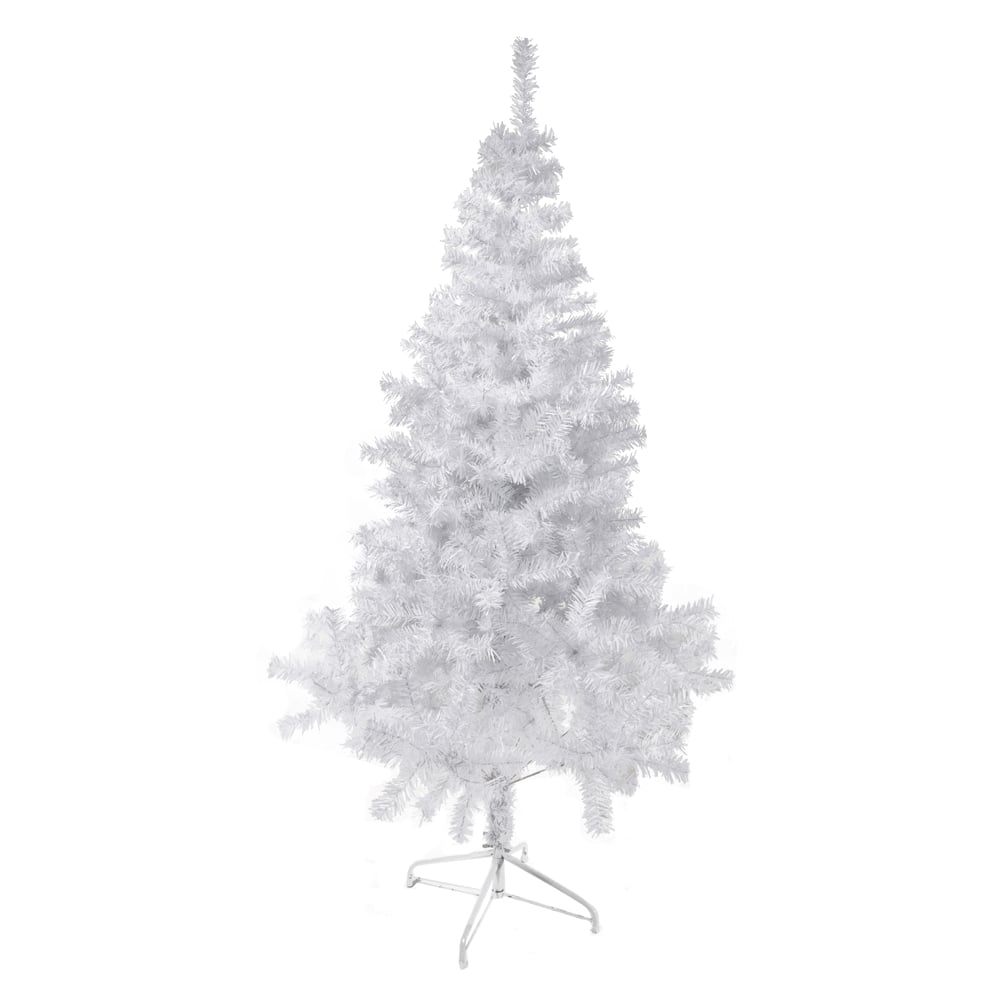 A.ARVORE NATAL 560 TIPS C/BASE METAL (BRANCO) 1,8m