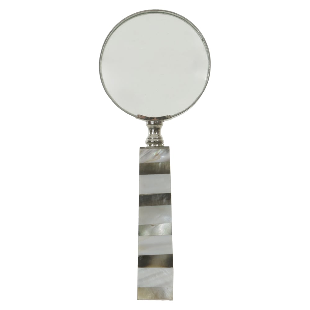 LUPA DECORATIVA POLIRESINA (BEGE) 21X7,5X1,5cm