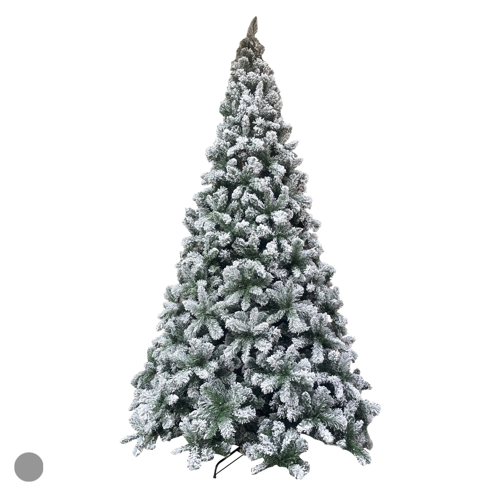 A.ARVORE NATAL NEW MICHIGAN NEVADA 930 TIPS C/BASE METAL (VERDE) 2,1m