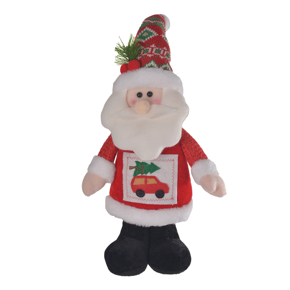 BONECO NATAL PAPAI NOEL (VERMELHO) 43cm