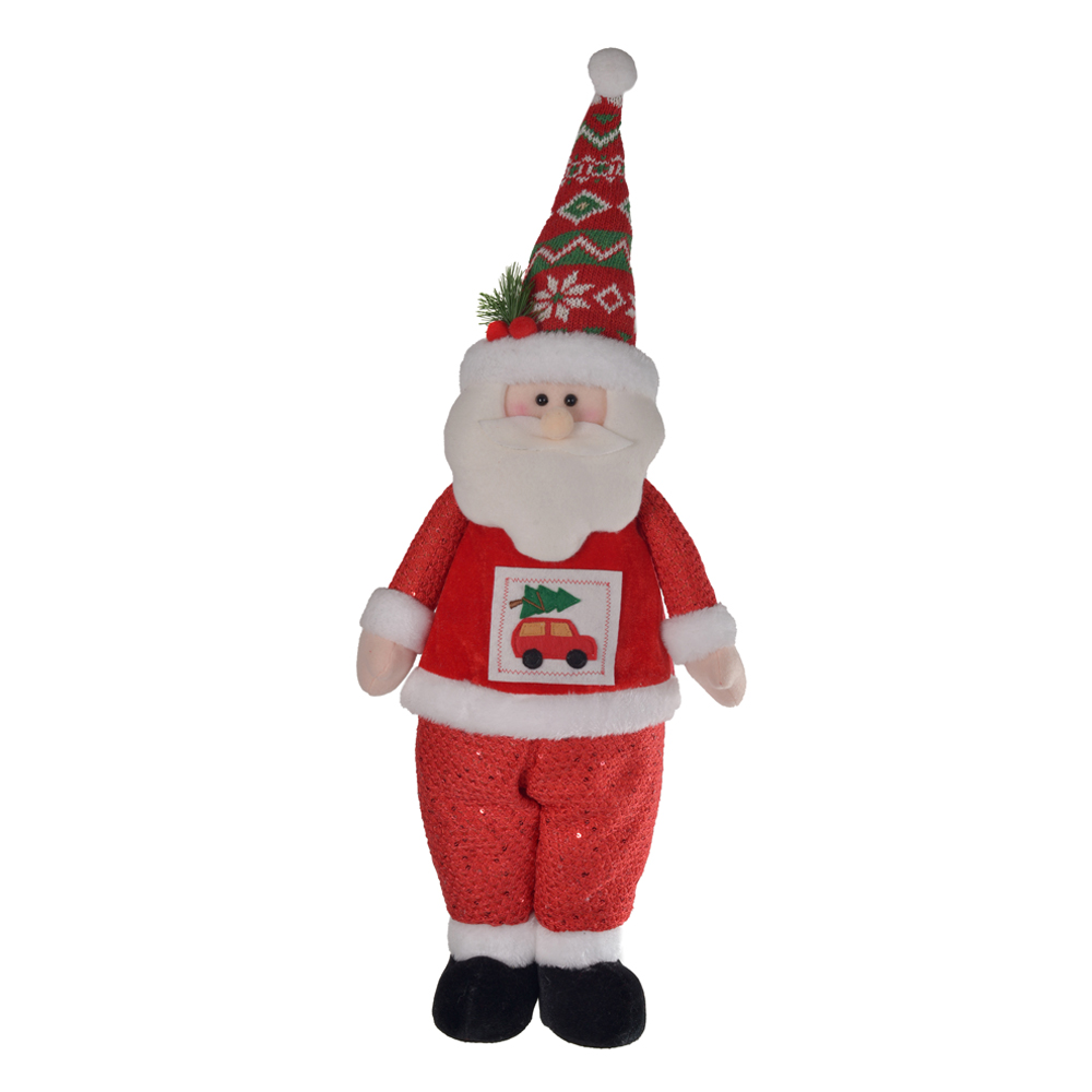 BONECO NATAL PAPAI NOEL (VERMELHO) 64cm