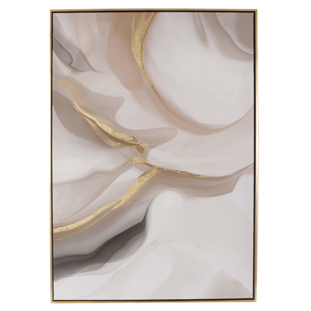 QUADRO DECOR CANVAS COM TOQUE DE PINTURA (COLORIDO) 1mX70X4,5cm