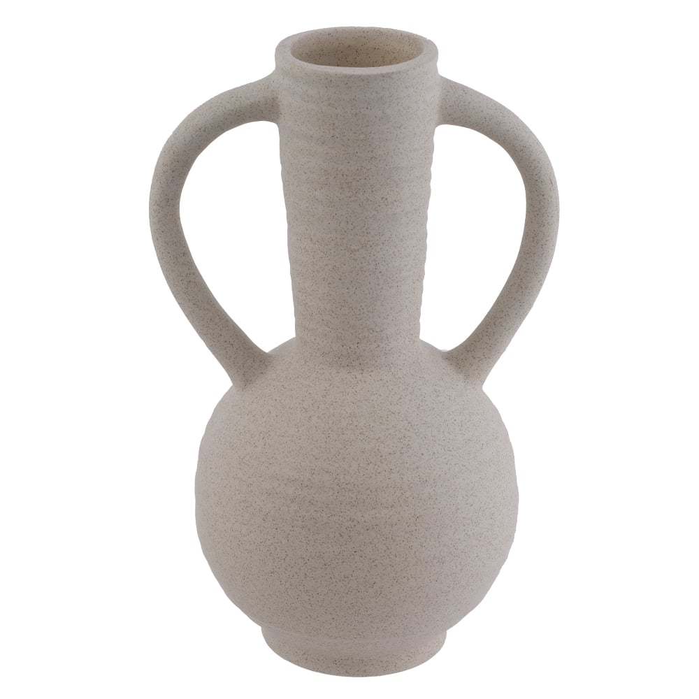 VASO DECORATIVO CERAMICA (BEGE) 20cm 13d