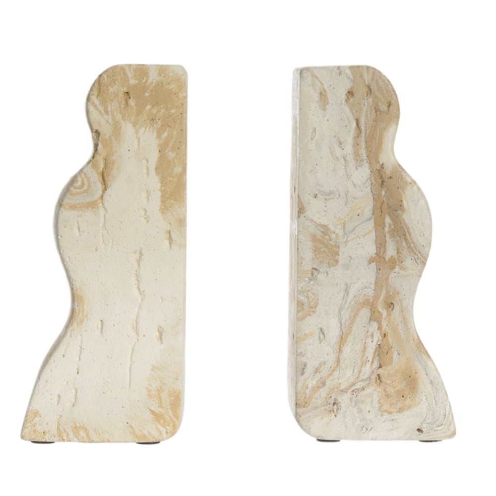 APARADOR DE LIVROS CIMENTO DECOR (NATURAL) 15,5X6,5X5cm