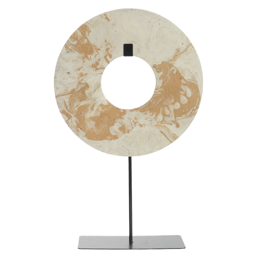 ESCULTURA DECORATIVA CIMENTO (NATURAL) 40X25,2X9cm
